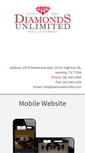 Mobile Screenshot of diamondsunltd.com
